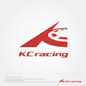 sklibero (sklibero)さんのモータースポーツでカーレースチーム「KCracing」のロゴへの提案