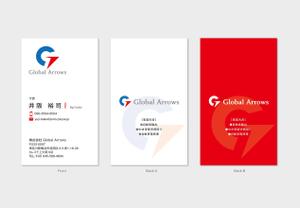 hautu (hautu)さんの自動車販売業　株式会社Global　Arrows　の名刺デザインへの提案