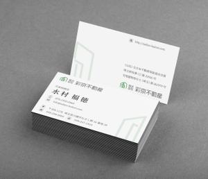 Pen'sK (pekk)さんの不動産会社　「株式会社彩京不動産」の名刺デザインへの提案