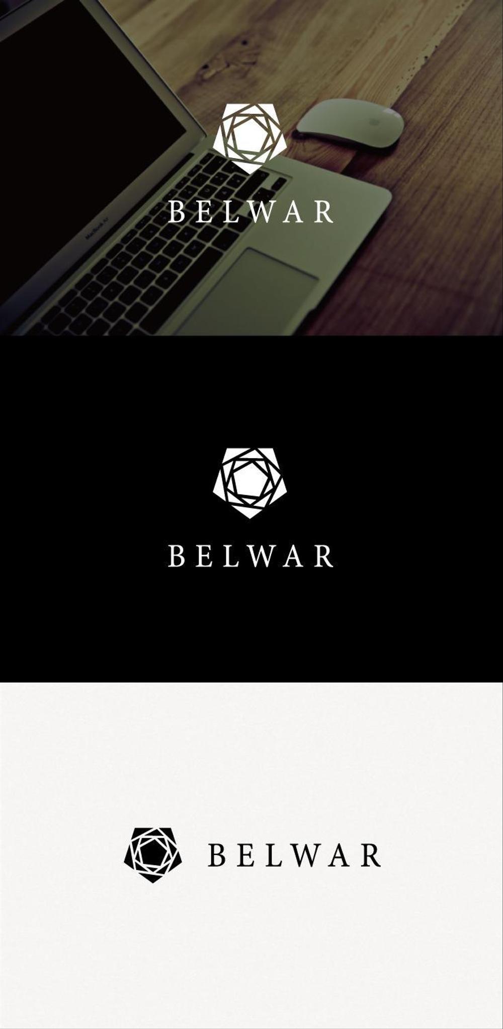 芸能事務所『BELWAR』のロゴ制作