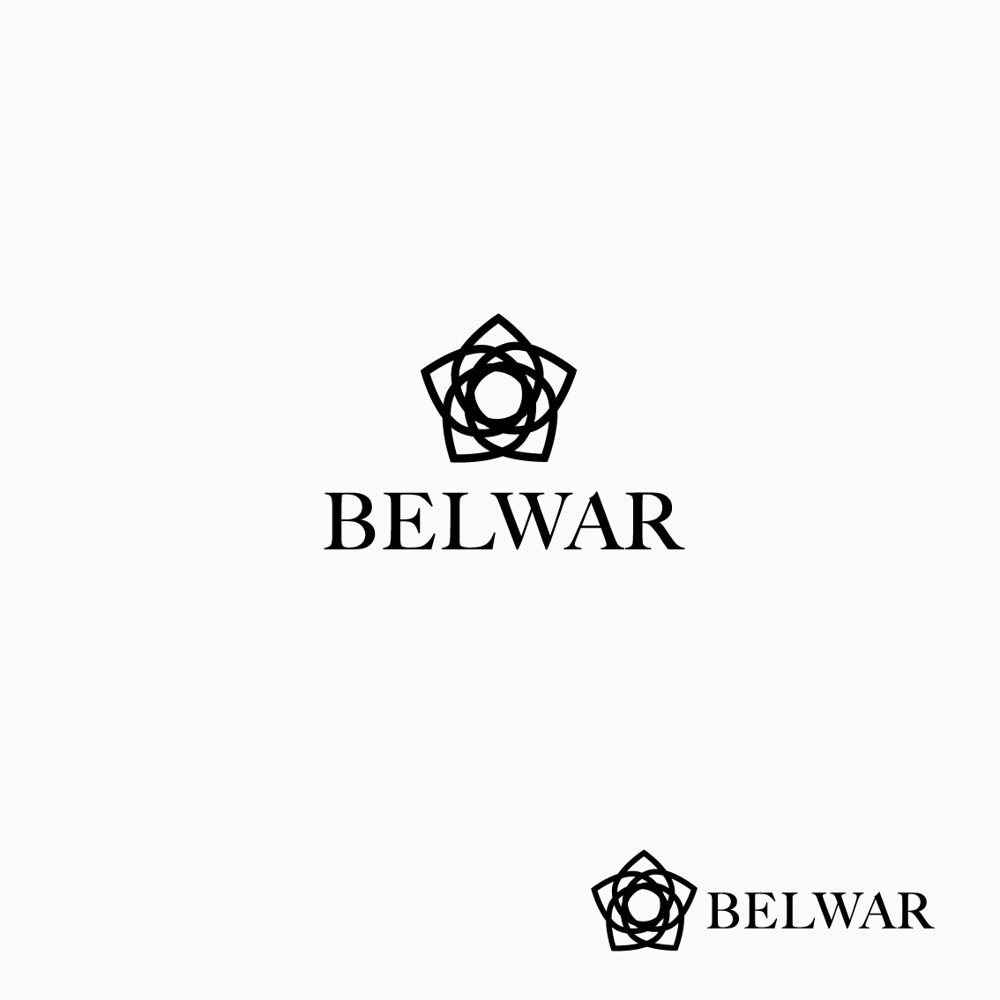 芸能事務所『BELWAR』のロゴ制作