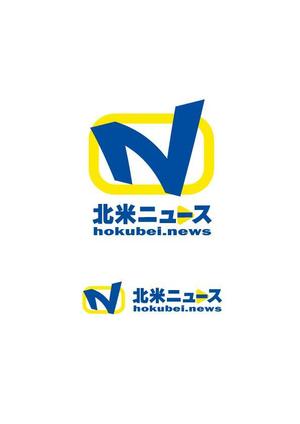 mori (platinum999)さんのシンプルなロゴが得意な方：「北米ニュース」の「シンプルな」ロゴ募集への提案