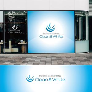 forever (Doing1248)さんのセルフホワイトニング店舗「Clean & White」ロゴへの提案