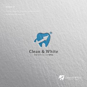 doremi (doremidesign)さんのセルフホワイトニング店舗「Clean & White」ロゴへの提案