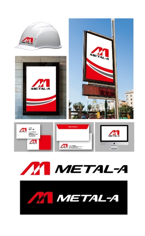 King_J (king_j)さんの金属工事取り付け　METAL-Aのロゴへの提案