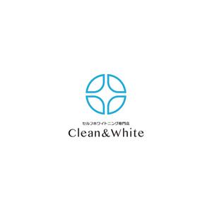 TYPOGRAPHIA (Typograph)さんのセルフホワイトニング店舗「Clean & White」ロゴへの提案