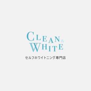 Wërk DESIGN (werk)さんのセルフホワイトニング店舗「Clean & White」ロゴへの提案