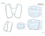 沖浦 泰 (YasushiOkiura)さんのB´fullオリジナル「インナーマスク」のプロダクトデザイン作成のお仕事への提案