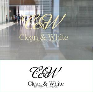 shyo (shyo)さんのセルフホワイトニング店舗「Clean & White」ロゴへの提案