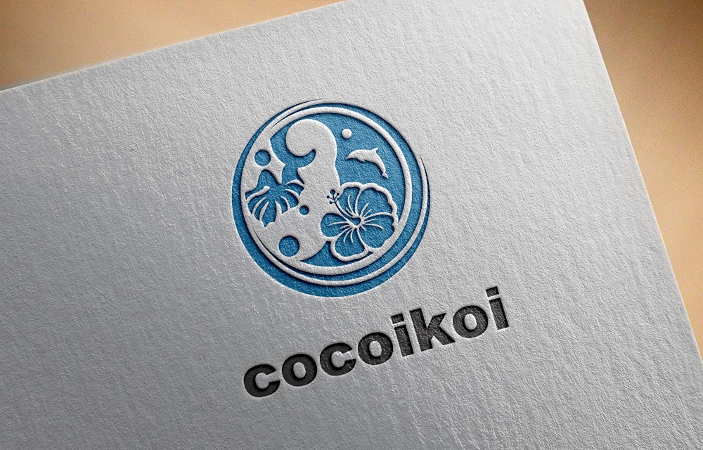 ゲストハウス「cocoikoi」のロゴ
