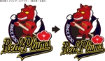 GAP STUDIO ()さんの草野球チーム「RedPlums」のロゴ作成への提案