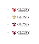 plus X (april48)さんのガラスコーティング専門店「GLSSY」のロゴへの提案