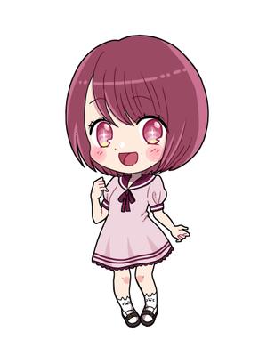 三葉みつ ()さんのYoutube等で使用する女性二頭身デフォルメキャラクターデザインへの提案