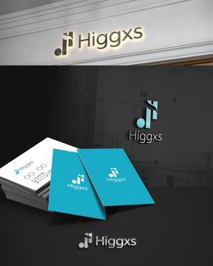 DR.DESIGN (Nakamura__)さんの音楽プロダクション「Higgxs」のロゴへの提案