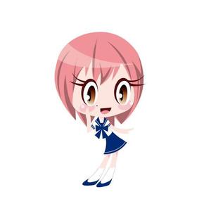 marukei (marukei)さんのYoutube等で使用する女性二頭身デフォルメキャラクターデザインへの提案