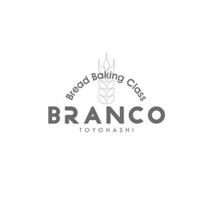 calimbo goto (calimbo)さんの豊橋　自宅パン教室　BRANCO　(ブランコ)　のロゴへの提案