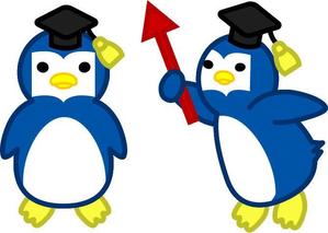 えいり：えび (s_eiri)さんの学習塾のHPなどに使用するキャラクターのデザイン（ペンギンなど、動物のイメージ）への提案