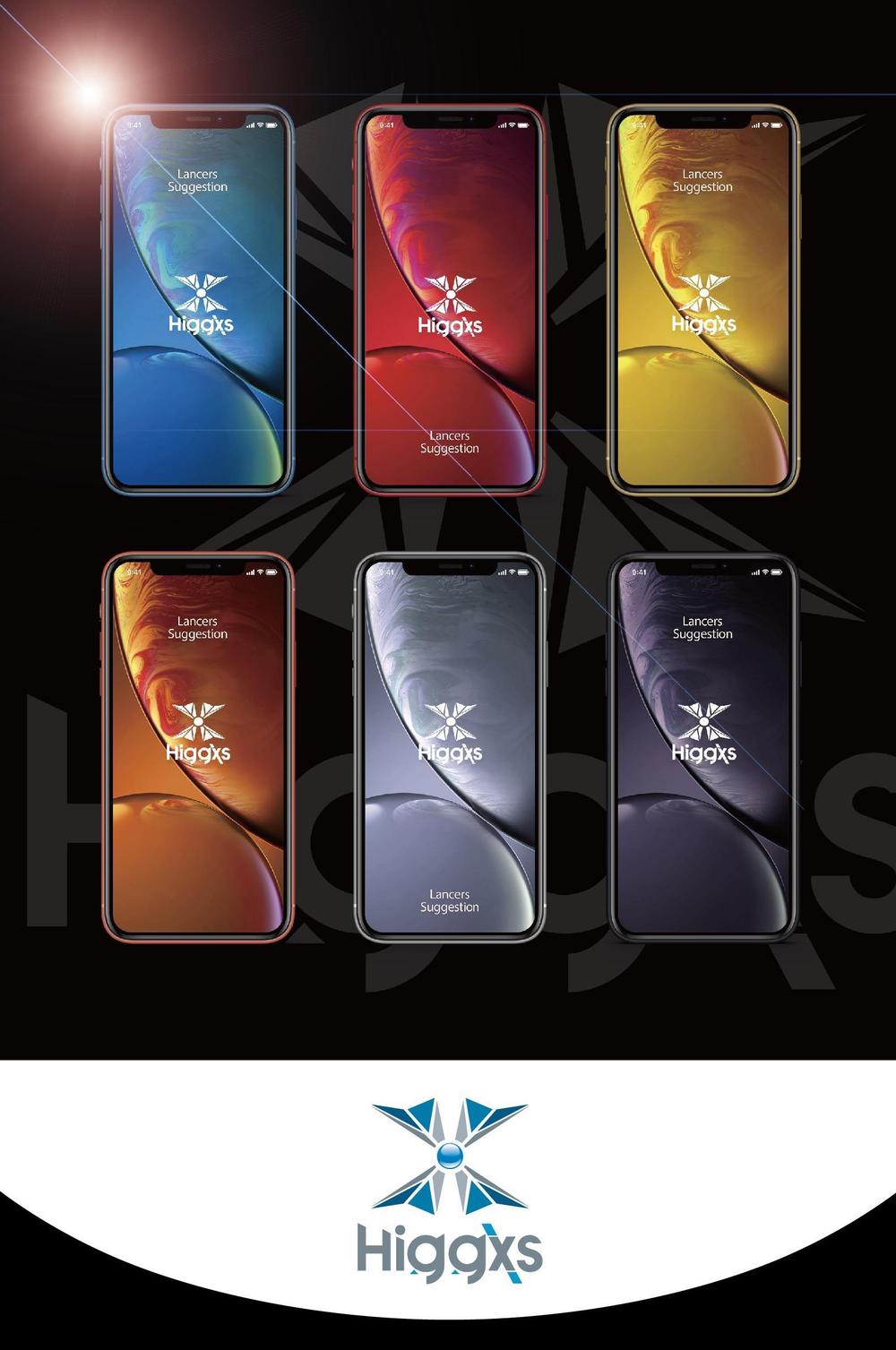 音楽プロダクション「Higgxs」のロゴ