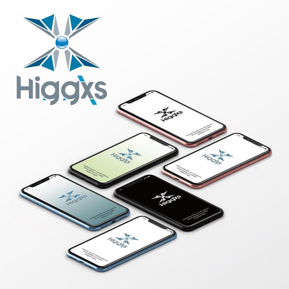 音楽プロダクション「Higgxs」のロゴ