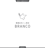queuecat (queuecat)さんの豊橋　自宅パン教室　BRANCO　(ブランコ)　のロゴへの提案