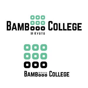 Designers' Design (shin2zas)さんの京都の大学生向けキャリアスクール「Bambooo College 」のロゴへの提案