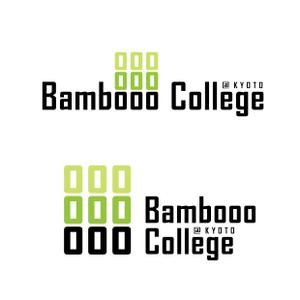 Designers' Design (shin2zas)さんの京都の大学生向けキャリアスクール「Bambooo College 」のロゴへの提案