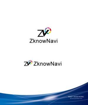 invest (invest)さんのオンライン学習塾「ZknowNavi」のイラストロゴおよび文字ロゴへの提案