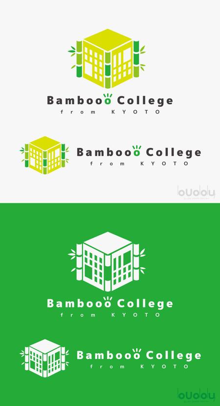 buddy knows design (kndworking_2016)さんの京都の大学生向けキャリアスクール「Bambooo College 」のロゴへの提案