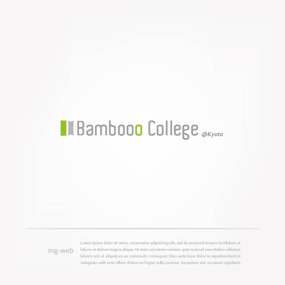 京都の大学生向けキャリアスクール「Bambooo College 」のロゴ
