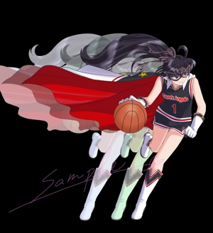 吉山みかん ()さんのバスケ少女のイラスト制作（複数当選有り）への提案