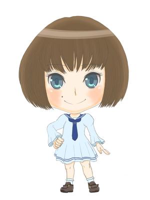 絵描堂 (E_K_D)さんのYoutube等で使用する女性二頭身デフォルメキャラクターデザインへの提案
