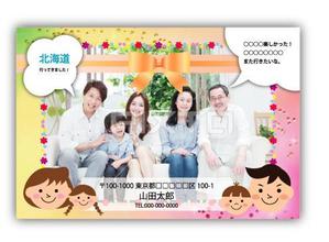 shashindo (dodesign7)さんのポストカードのデザイン制作（家族旅行ver.）への提案