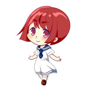 ブージャム (boojum)さんのYoutube等で使用する女性二頭身デフォルメキャラクターデザインへの提案