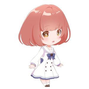KD (laziness035)さんのYoutube等で使用する女性二頭身デフォルメキャラクターデザインへの提案