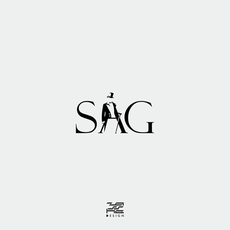 zasshedesign (zasshedesign)さんのアパレルブランド「S AG」のロゴへの提案