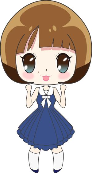 jun jun (cute0706)さんのYoutube等で使用する女性二頭身デフォルメキャラクターデザインへの提案