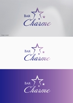 Morinohito (Morinohito)さんの飲食店「Bar Charme」のロゴとマークへの提案