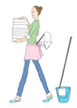 HAR'S WORKS (hars_works)さんの家事代行サービスのキャラクター作成への提案