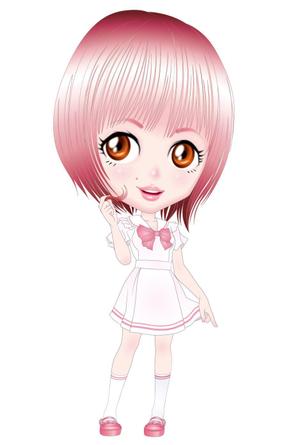mamikaru (mamikaru)さんのYoutube等で使用する女性二頭身デフォルメキャラクターデザインへの提案