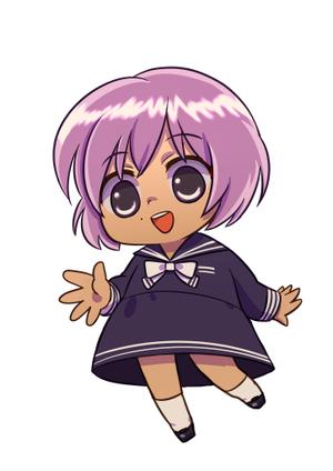 もちこ (motiko)さんのYoutube等で使用する女性二頭身デフォルメキャラクターデザインへの提案