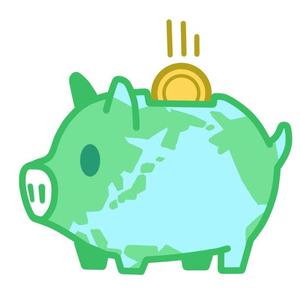 シキシマ (Hsm84)さんの豚の貯金箱のイラストへの提案