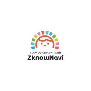 taiyaki (taiyakisan)さんのオンライン学習塾「ZknowNavi」のイラストロゴおよび文字ロゴへの提案