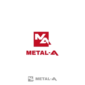 M+DESIGN WORKS (msyiea)さんの金属工事取り付け　METAL-Aのロゴへの提案