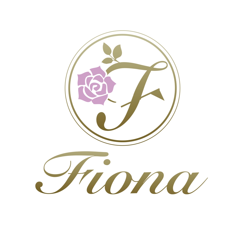 「Fiona」のロゴ作成