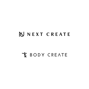 Yolozu (Yolozu)さんの株式会社ネクストクリエイトのロゴとパーソナルトレーニングジム「BODY CREATE」のロゴへの提案
