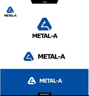 queuecat (queuecat)さんの金属工事取り付け　METAL-Aのロゴへの提案