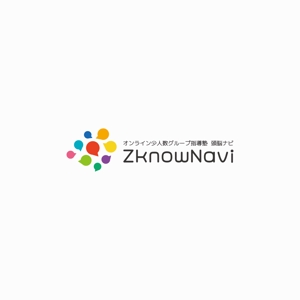 yyboo (yyboo)さんのオンライン学習塾「ZknowNavi」のイラストロゴおよび文字ロゴへの提案
