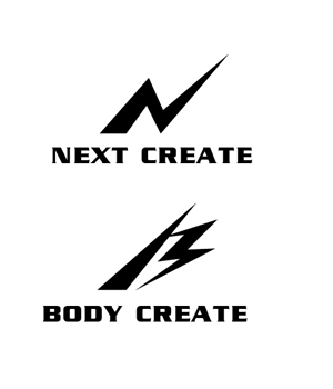 REVELA (REVELA)さんの株式会社ネクストクリエイトのロゴとパーソナルトレーニングジム「BODY CREATE」のロゴへの提案