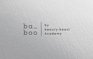 ALTAGRAPH (ALTAGRAPH)さんの美容室『ba-boo by beauty:beast  Academy』ロゴ作成     への提案