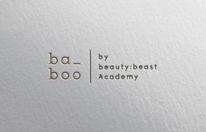 ALTAGRAPH (ALTAGRAPH)さんの美容室『ba-boo by beauty:beast  Academy』ロゴ作成     への提案